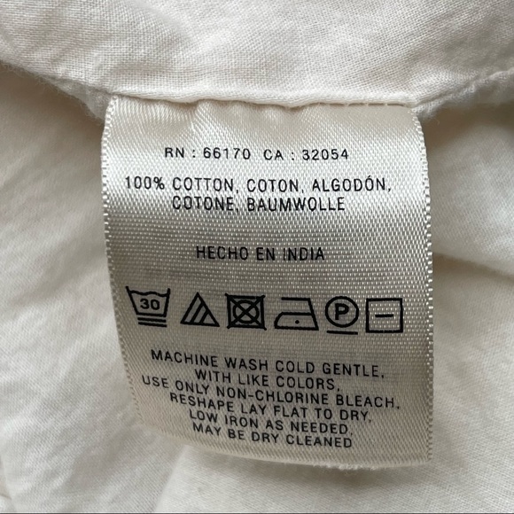 Anthropologie HD in Paris Strapless Dress Ivory Ruffle Tiered, Size XS - Picture 9 of 12